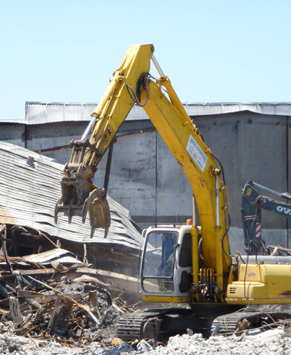 Demoliciones y excavaciones en Monterrey